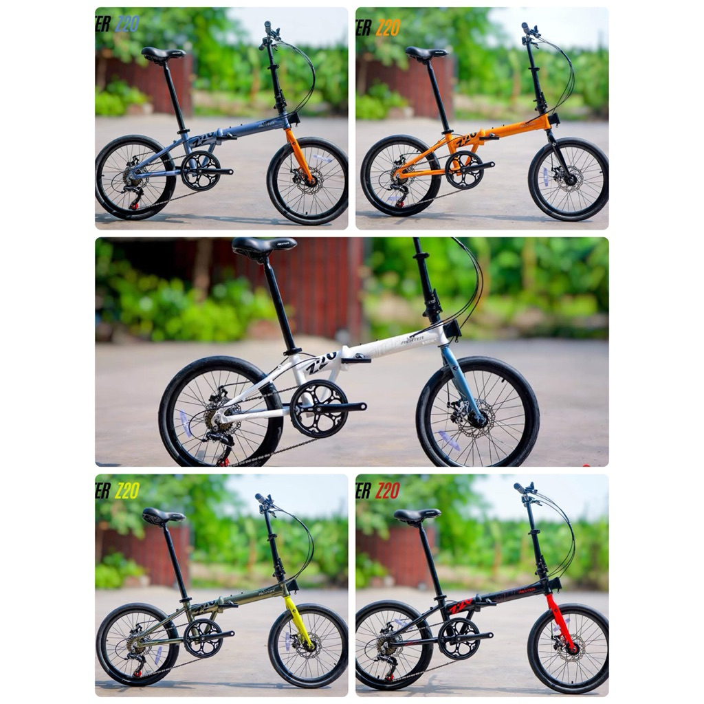 จักรยานพับ รถพับ  Richter รุ่น Z20 NEW💓 ล่าสุด 2026 ได้ชุดขับ shimano