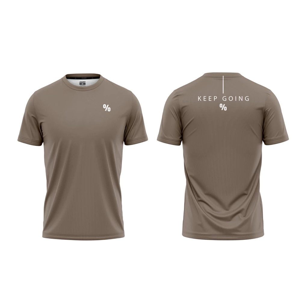 Percent เสื้อออกกำลังกาย Percent Keep Going