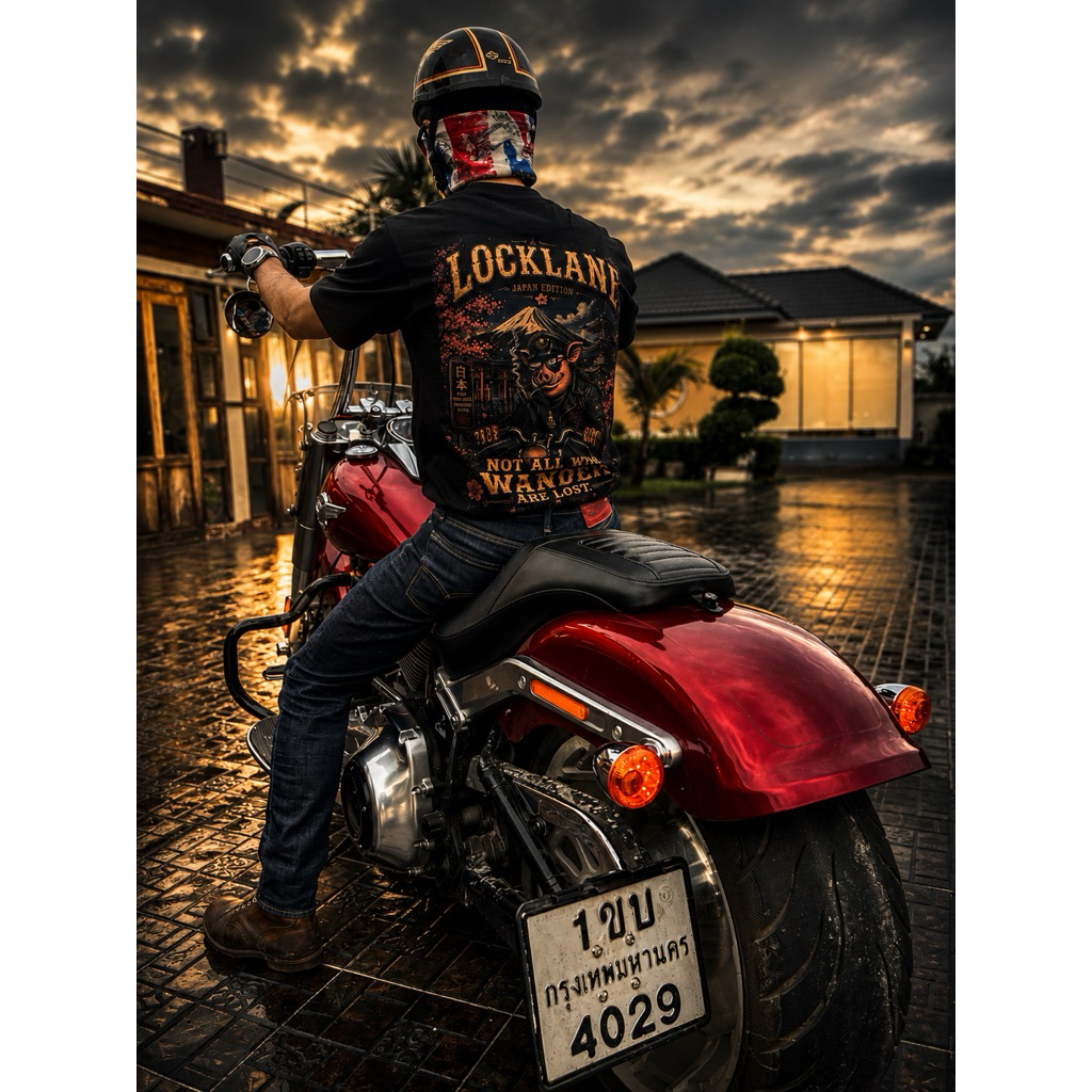 LockLane shirt biker limited