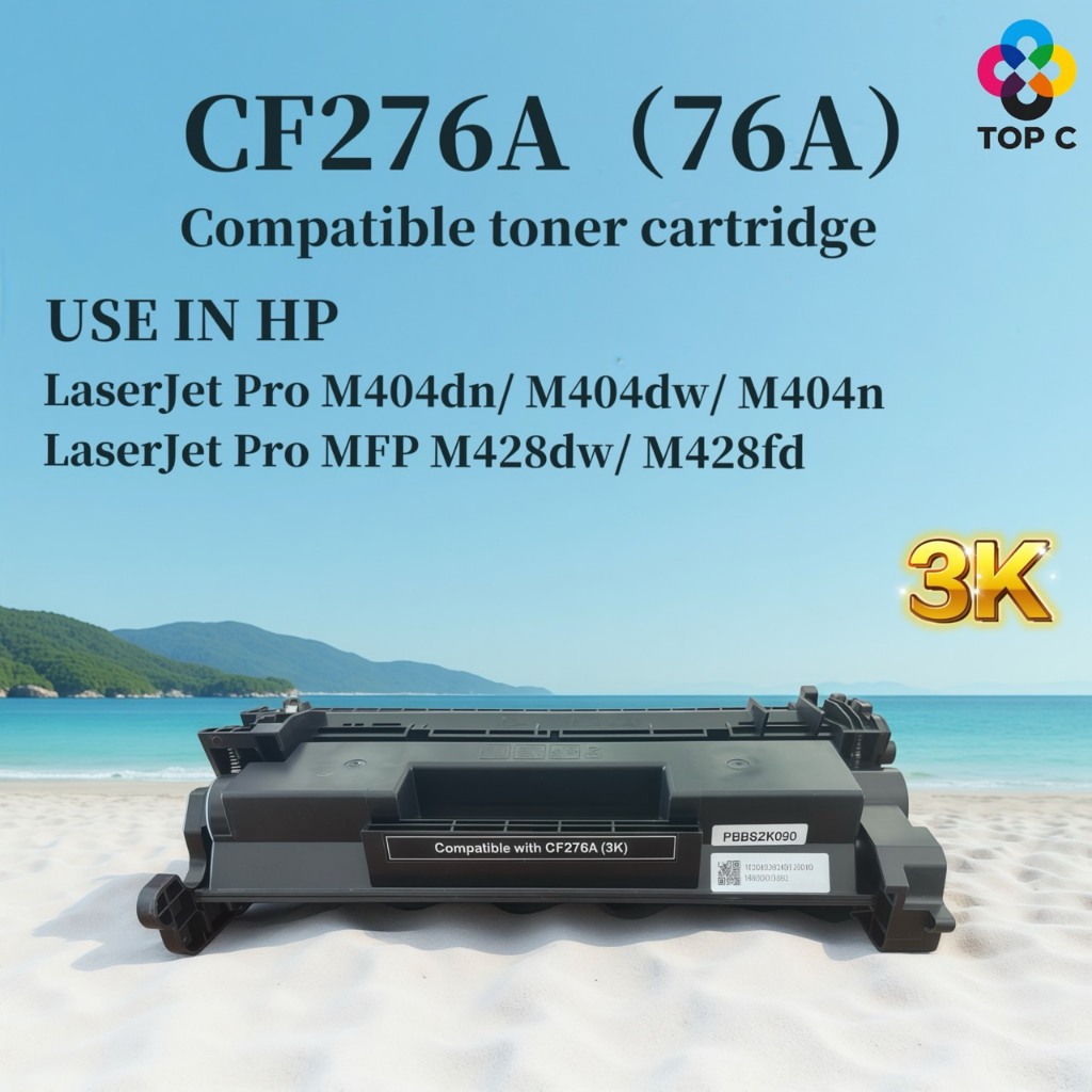 หมึกเทียบเท่า CF276A/76A/cf276/276/276a/hp76a/ FOR HP LaserJet Pro M404/M304/M406/M428