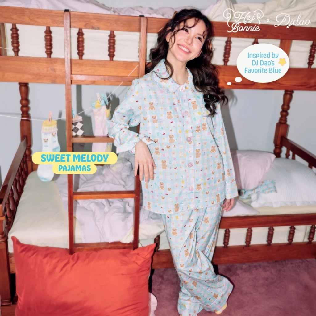 [สำหรับผู้ใหญ่] Sweet Melody Pajamas l Hej Bonnie Official