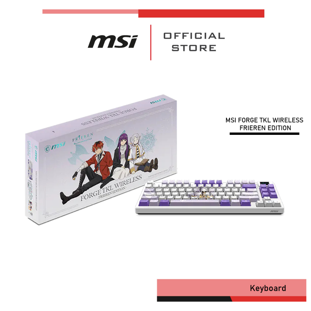 MSI FORGE TKL WIRELESS FRIEREN EDITION Keyboard คีย์บอร์ด