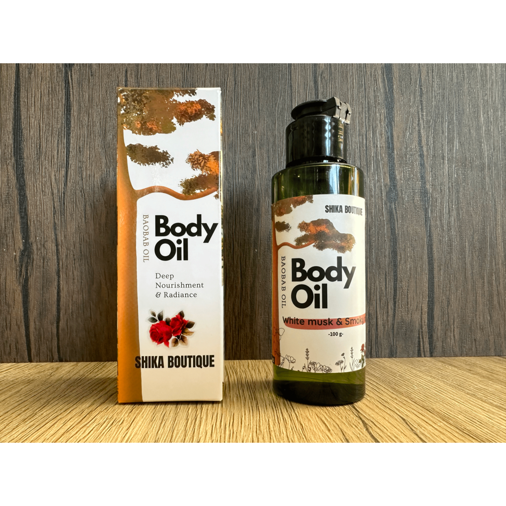 Shika Boutique Body Oil – Baobab Natural Body Oil น้ำมันบำรุงผิว (325ml)