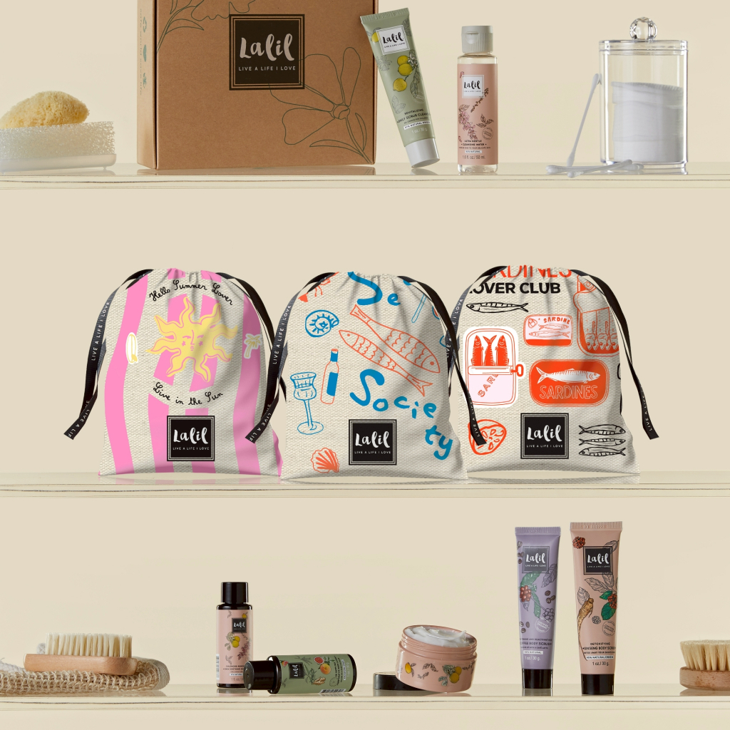 Lalil Sampling Bag ถุงผ้าใส่ของขวัญ อเนกประสงค์