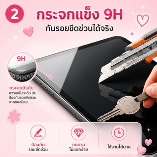 ฟิล์มกระจกใสนิรภัย สำหรับ ไอแพด Gen 5/6/7/8 /9 Air1/2/3/4/5 Mini 1/2/3/4/5 iPad Por 10.5/11(2018/2020) ไอแพดเจน /7/8/9.
