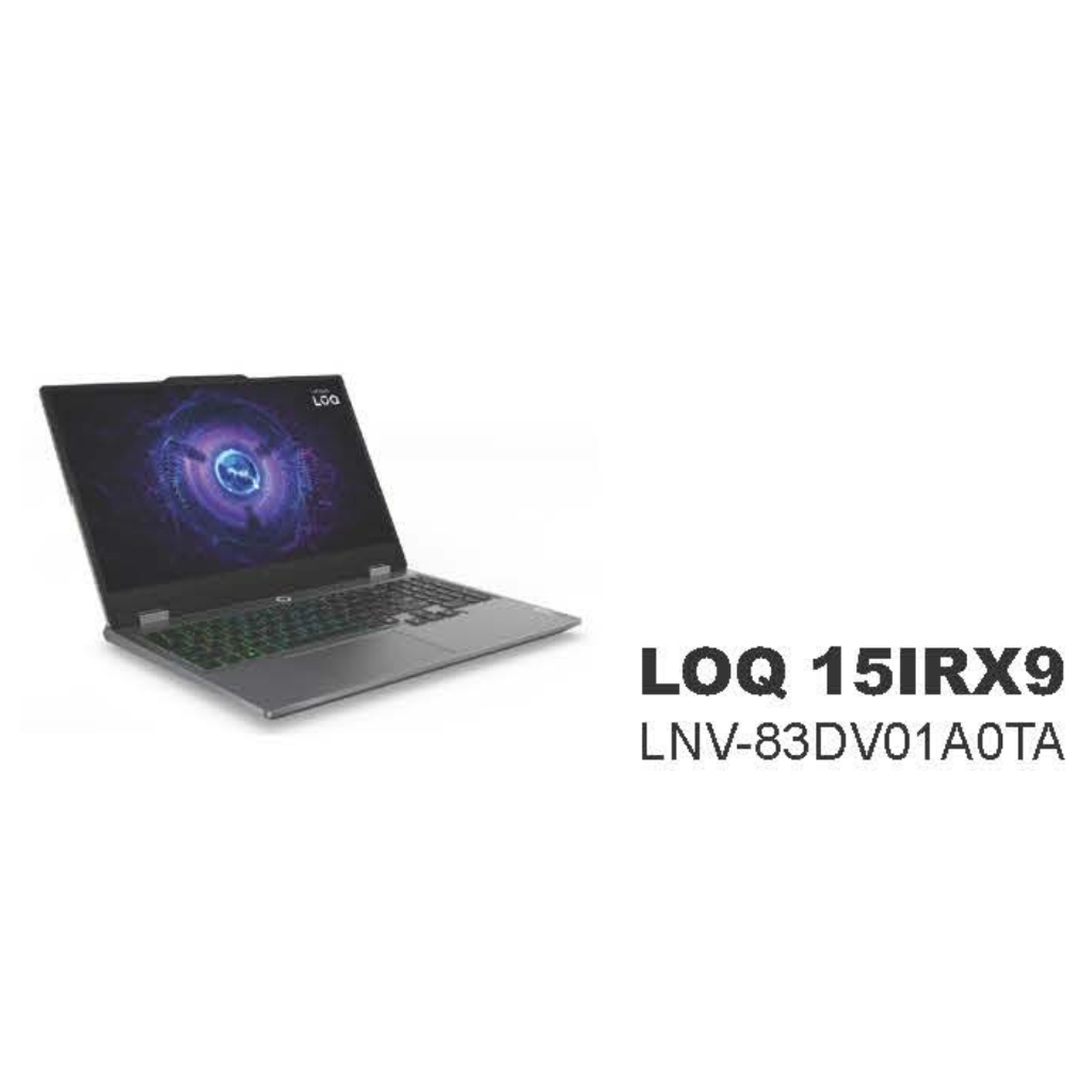 Lenovo consumer LOQ 15IRX9