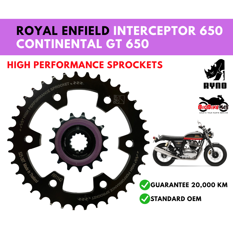 สเตอร์สำหรับ Royal Enfield Interceptor 650/Continental GT 650 ยี่ห้อ RYNO