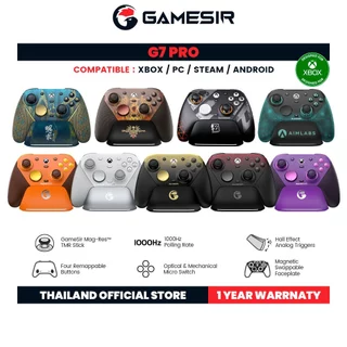 GameSir G7 Pro จอยเกมไร้สายรองรับเชื่อมต่อ 3 โหมด สำหรับ Xbox, PC และ Mobile จอยสติ๊ก TMR