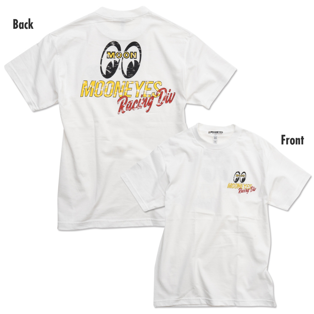 MOON Vintage Racing Div. T-shirt TM939WH