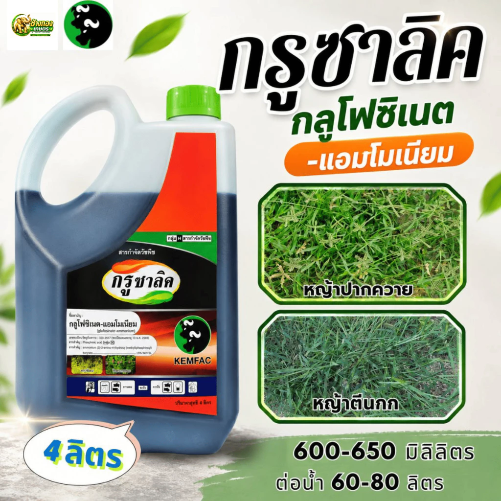 กรูซาลิค ขนาด 4ลิตร เคมแฟค
