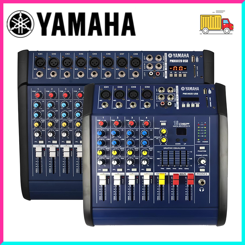 Yamaha PMX402D USBmixer มิกเซอร์เครื่องเสียง  4/6 เครื่องผสมเสียง