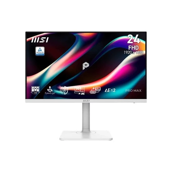 MSI Monitor PRO MAX 241PHW E14 - 23.8"/IPS/144Hz/1ms/AMD FreeSync/USB-C/3Y*3 MNL-002531