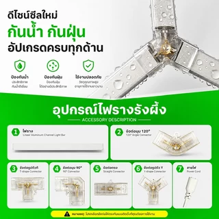โคมไฟเพดานรังผึ้ง LED อเนกประสงค์ ความสว่างสูง 6500K ป้องกันน้ำฝุ่น IP65 เหมาะฟิตเนส สตูดิโอ ร้านซ่อมรถ