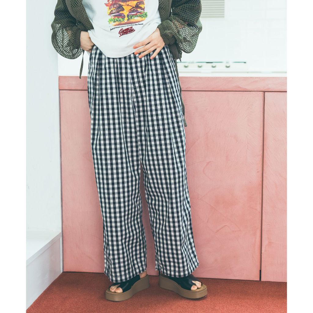 niko and ... กางเกงน้ำหนักเบา สบายผิว ระบายอากาศดี Garden Tuck Print Pants