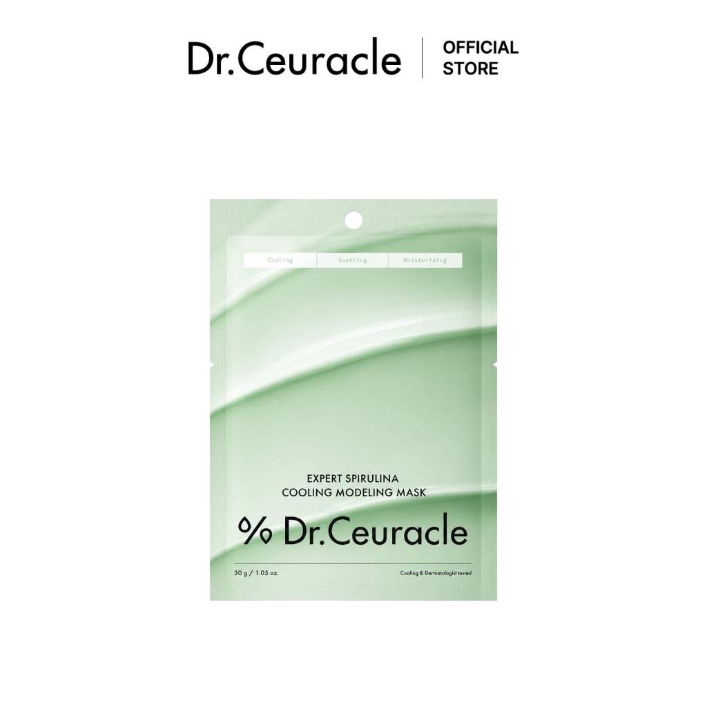 DR.CEURACLE Expert Spirulina Cooling Modeling Mask 30g