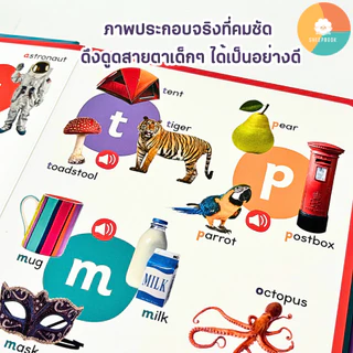 Sheepbook บอร์ดบุ๊ค 50 First Phonics ปุ่มกด 52 เสียง ฟังและเรียนรู้การออกเสียงที่ถูกต้อง พร้อมส่ง