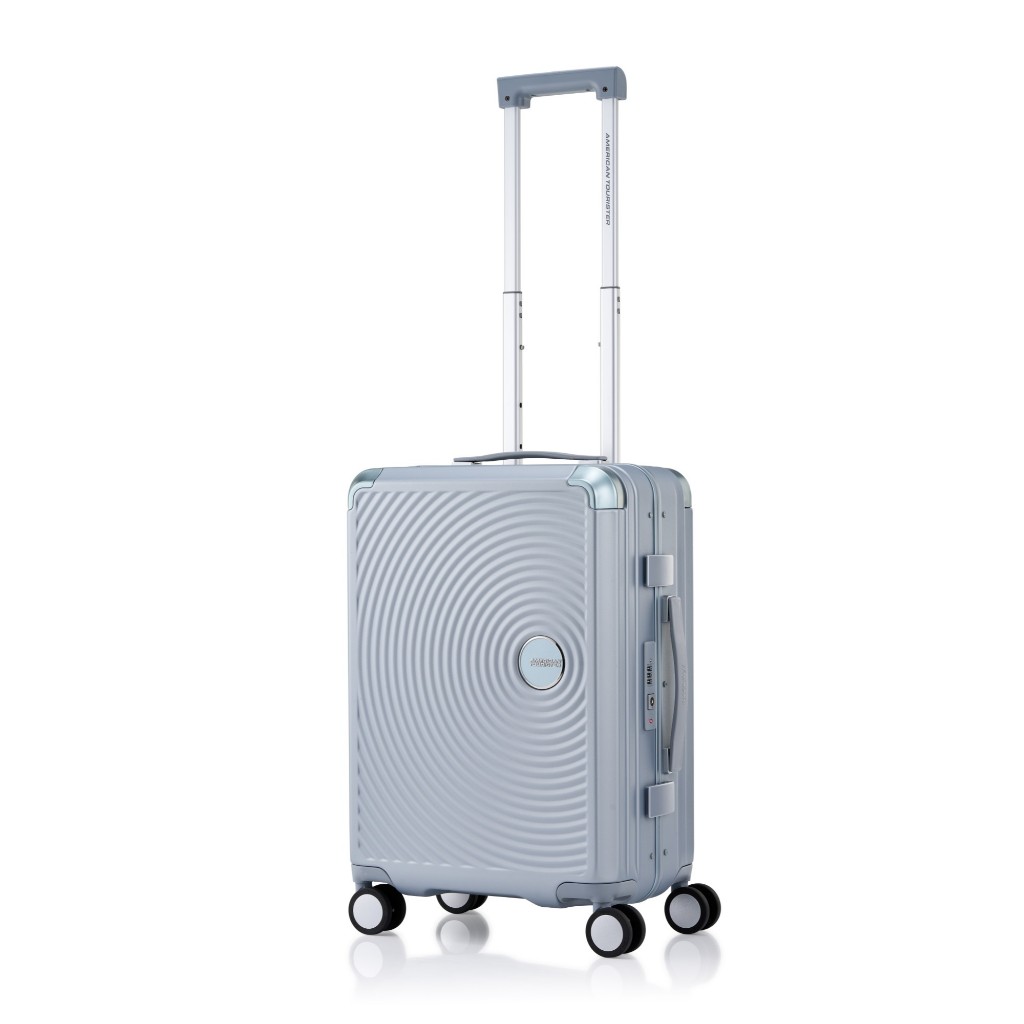 AMERICAN TOURISTER กระเป๋าเดินทางล้อลากแบบเฟรม (20นิ้ว) รุ่น CURIO SPINNER 56/20 FRAME