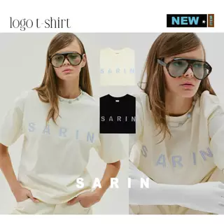 (พร้อมส่ง) Sarin logo t-shirt เสื้อยืด รุ่นใหม่