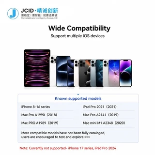 สายเคเบิล JCID DFU สำหรับการกู้คืนระบบ 8-16pm และอุปกรณ์ ipad