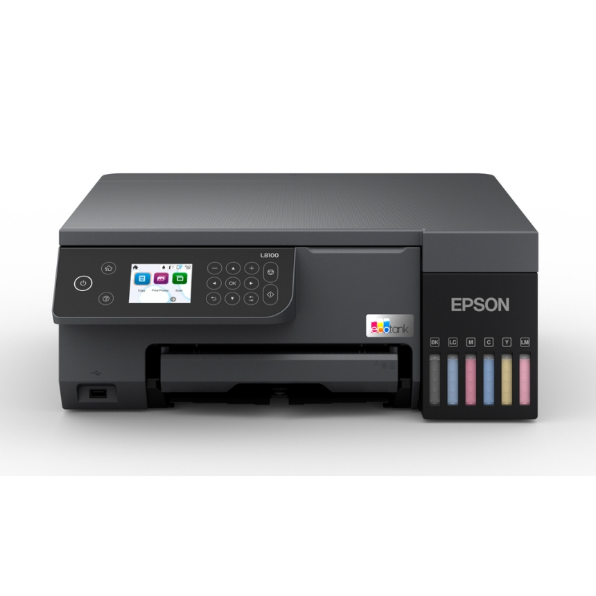 Epson EcoTank L8100 Ink Tank Printer AIO เครื่องปริ้นเตอร์มัลติฟังก์ชันอิงค์เจ็ท 3 IN 1 หมึกแท้พร้อม