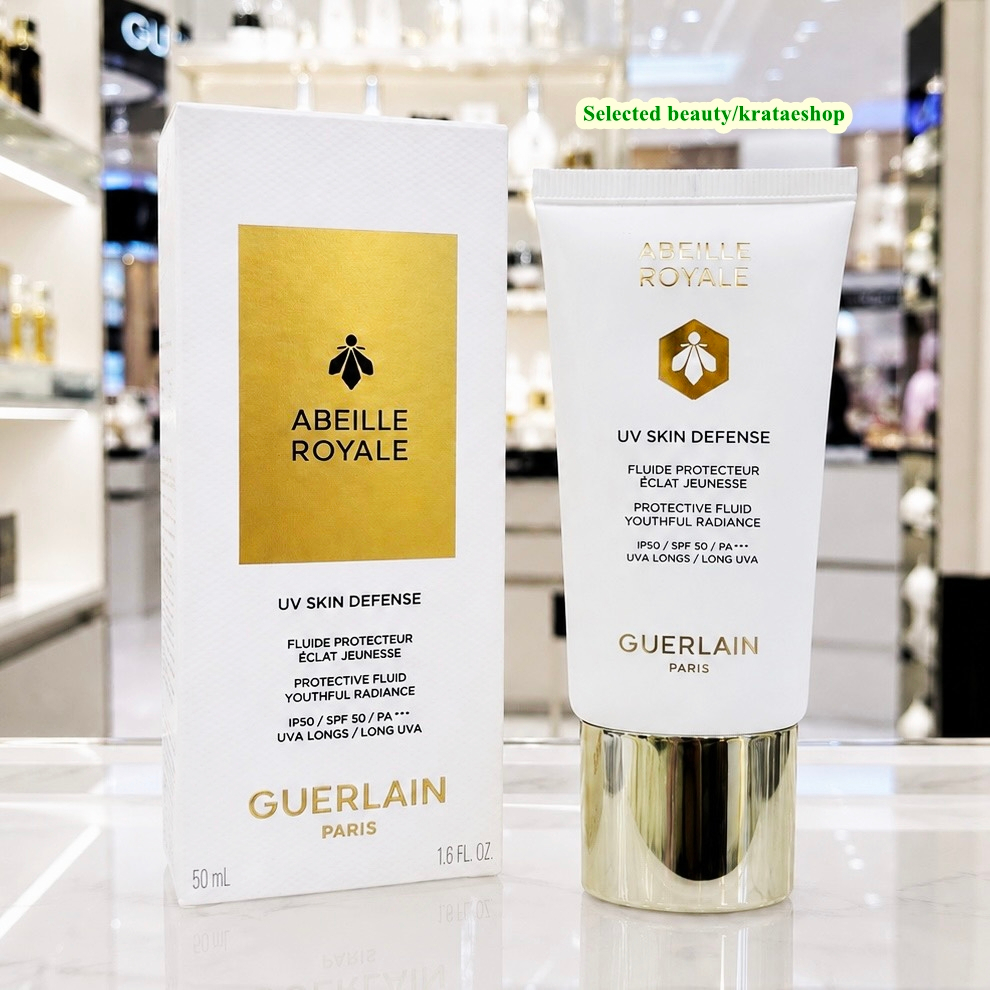 Guerlain Abeille Royale UV Skin Defense SPF 50/PA++++ 50ml (ป้ายไทย ห้างเซ็นทรัล) ครีมกันแดด