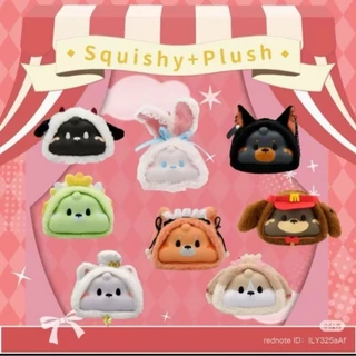 พร้อมส่ง พวงกุญแจ squishy molynk ( 6 สุ่ม )