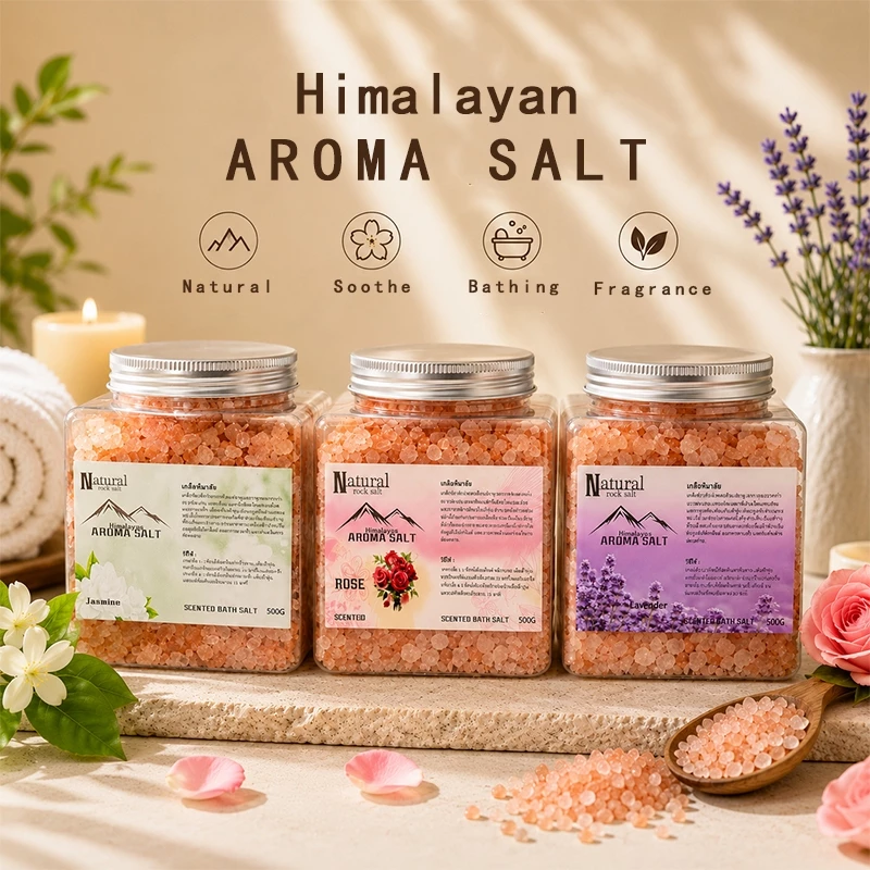 เกลือสปา Himalayan Salt Spa เกลือหิมาลายัน อโรม่า เกลือสปา แช่ตัว แช่เท้า 500G
