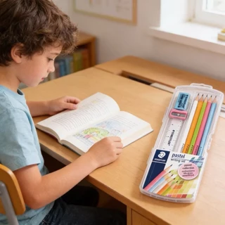 Staedtler ชุดกล่องดินสอพาสเทล 5 ชิ้น รุ่น 13243 / ชุด