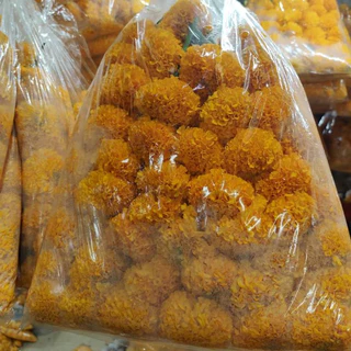 สินค้าพร้อมจัดส่ง ดาวเรืองสด เบอร์ 0 1 2 3 จำนวน100 ดอก จัดส่งด่วน กทม.