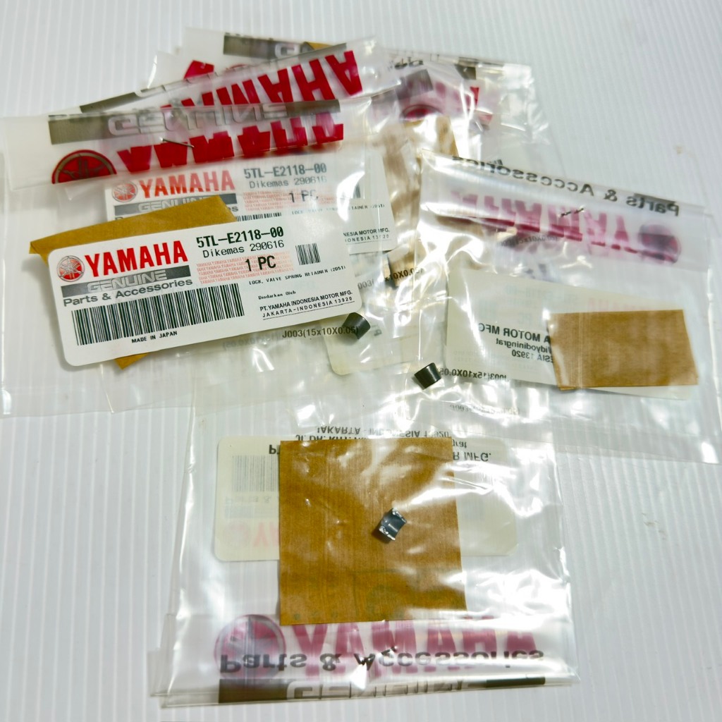 เล็บวาล์ว ปะกับล็อควาล์ว รหัส 5TL-E2118-00 เป็นของเท้ YAMAHA  ราคาต่อ 1ชิ้น