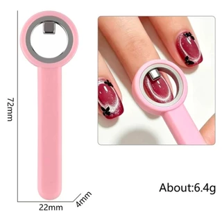🧲แท่งแม่เหล็กวงกลม Cir​cular Magnet 3สี ตัวเลือก ดูดสีเจลลูกแก้ว ดึงสีเล็บเจลCateye gel