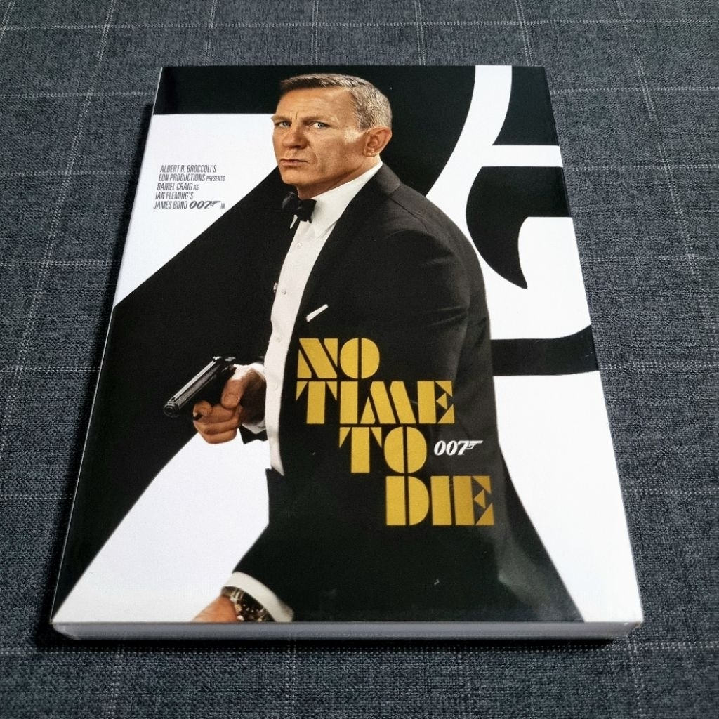 DVD ภาพยนตร์แอ็คชั่นสายลับ "No Time to Die / 007 พยัคฆ์ร้ายฝ่าเวลามรณะ" (2021)