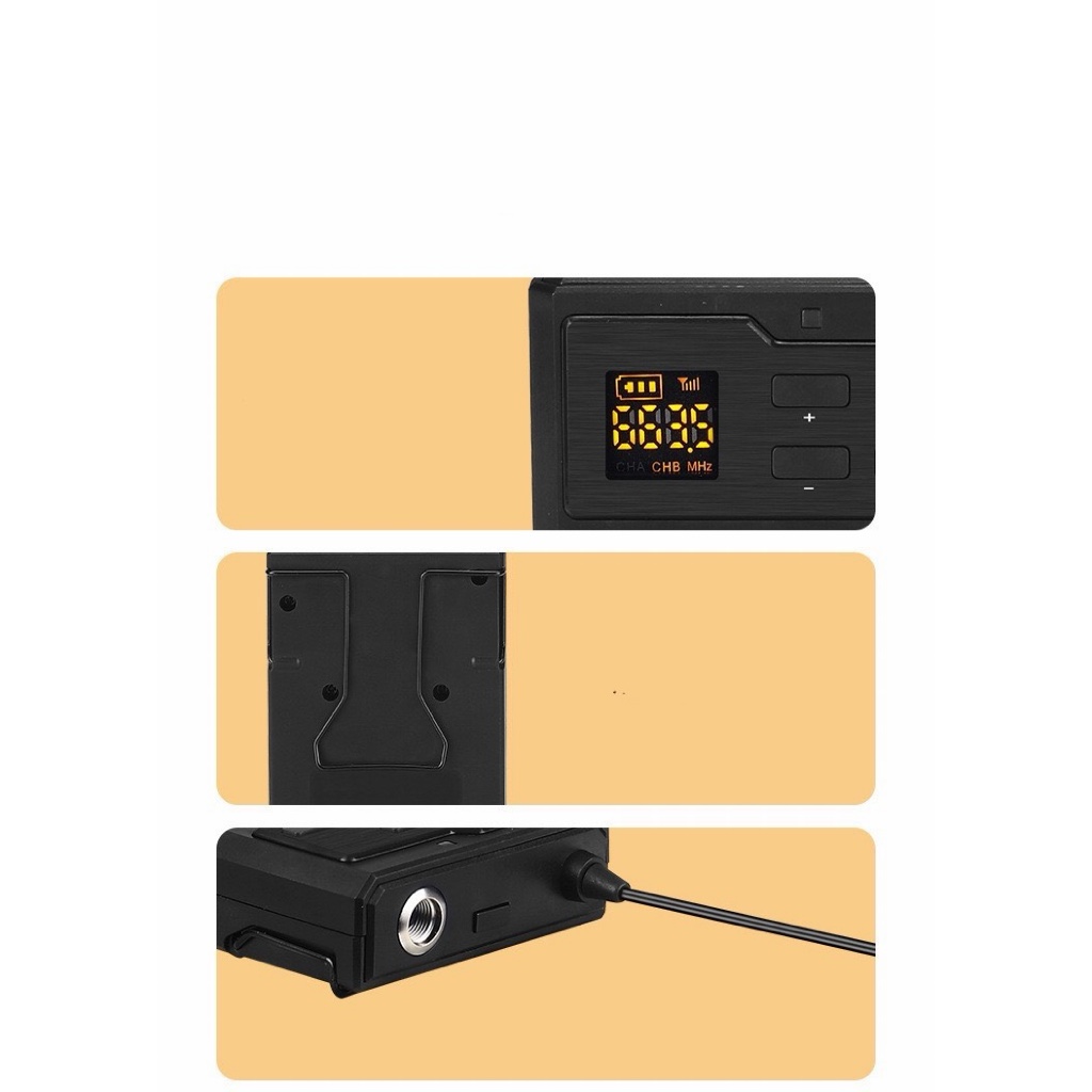ไมค์คาดศรีษะ ไมค์ลอยแบบคาดศรีษะ ไมโครโฟนไร้สาย WIRELESS รูปที่ 2