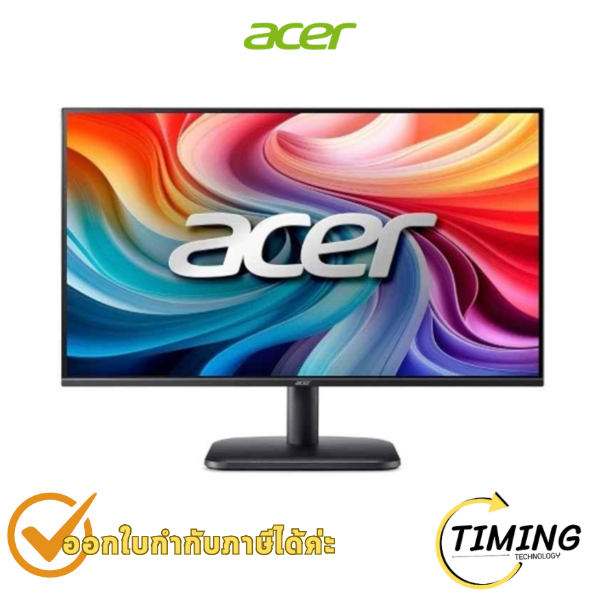 จอมอนิเตอร์ Acer EK251Q P6bmix ขนาด 24.5 นิ้ว IPS (Anti-Glare) 144Hz ประกันศูนย์