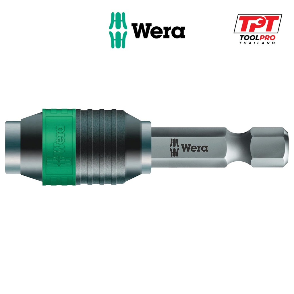 Wera ข้อต่อดอก 1/4" x 50mm, 889/4/1 K Rapidaptor Universal Bit Holder (05052502001)