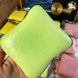 พร้อมส่ง! ของเล่นบีบคลายเครียด ขนมปัง Squishy คืนตัวช้า นุ่มไม่ติดมือ แก้เหงา