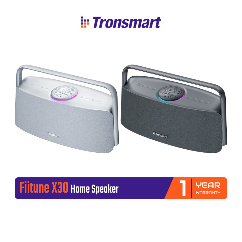 Tronsmart Fiitune X30 Home Speaker ลำโพง 80 วัตต์ ให้พลังเสียงรอบทิศทาง เสียงคมชัดระดับ Hi-Res