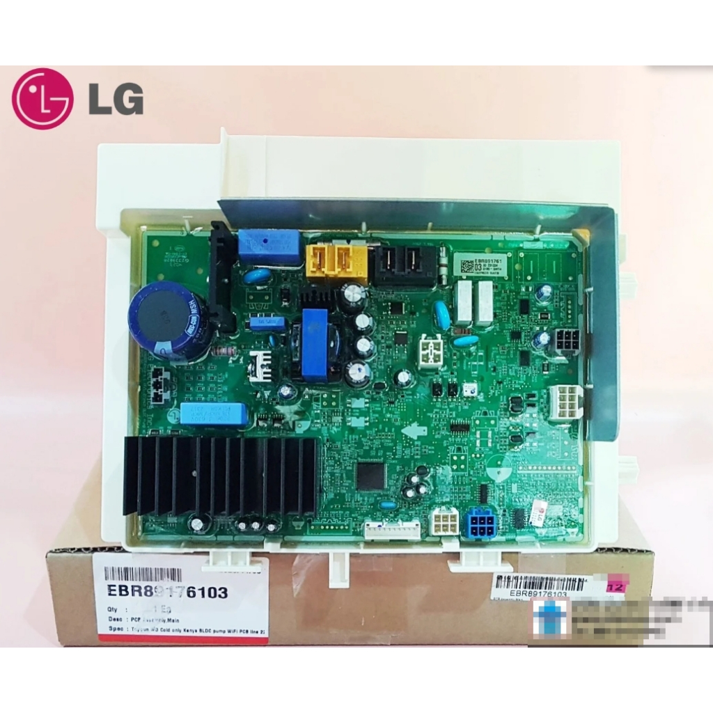 อะไหล่เเท้ศูนย์//PCB Assembly,Main /บอร์ดเครื่องซักผ้าLG/EBR89176103/ใช้กับรุ่นF2515STGV.AESPETH F25