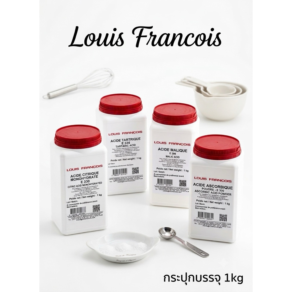 Louis Francis Tartaric,Ascorbic,Citric,Malique,Sorbic Acid