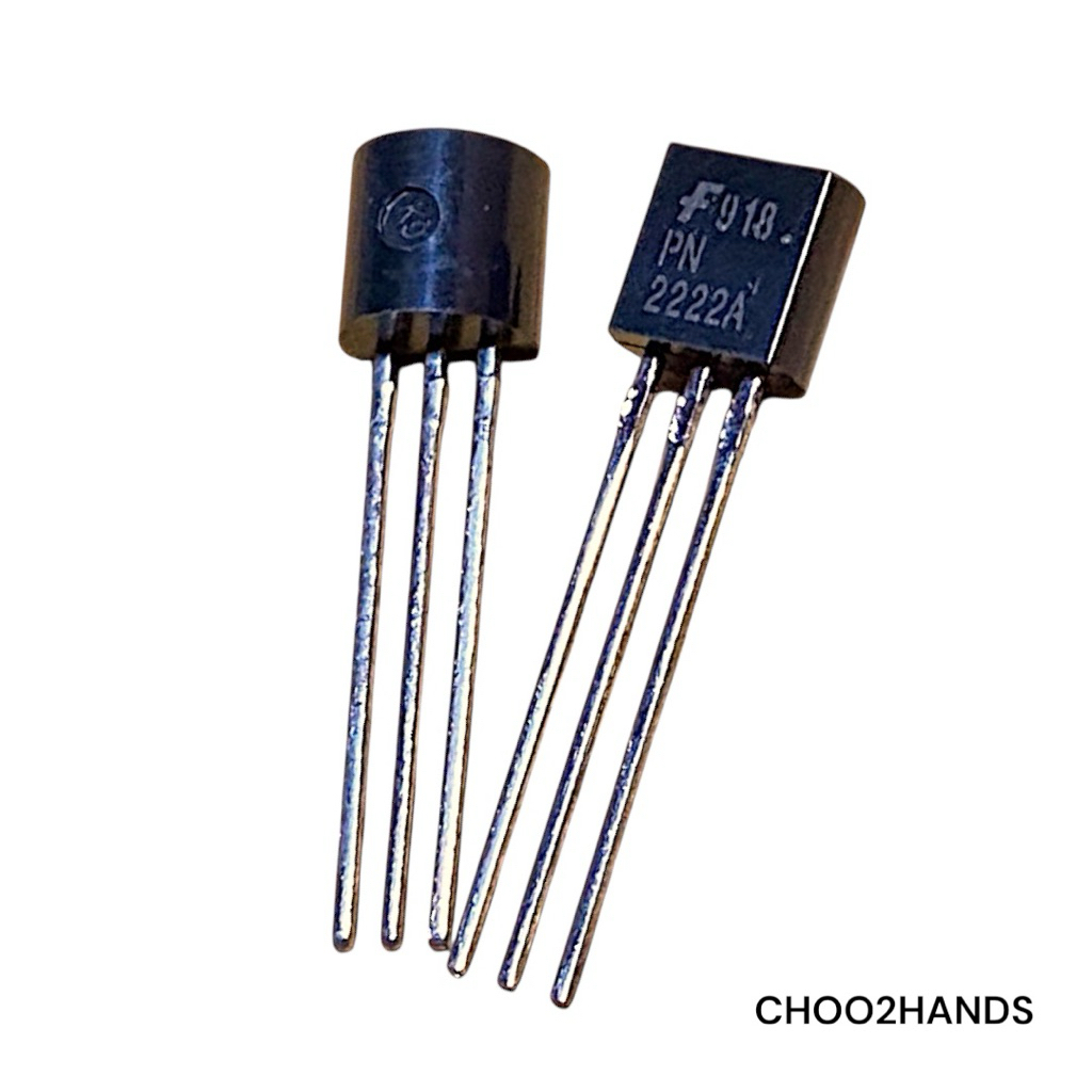 PN2222A Fairchild NPN General Purpose Switching Transistor TO-92 Genuine Original NOS (2ชิ้น)
