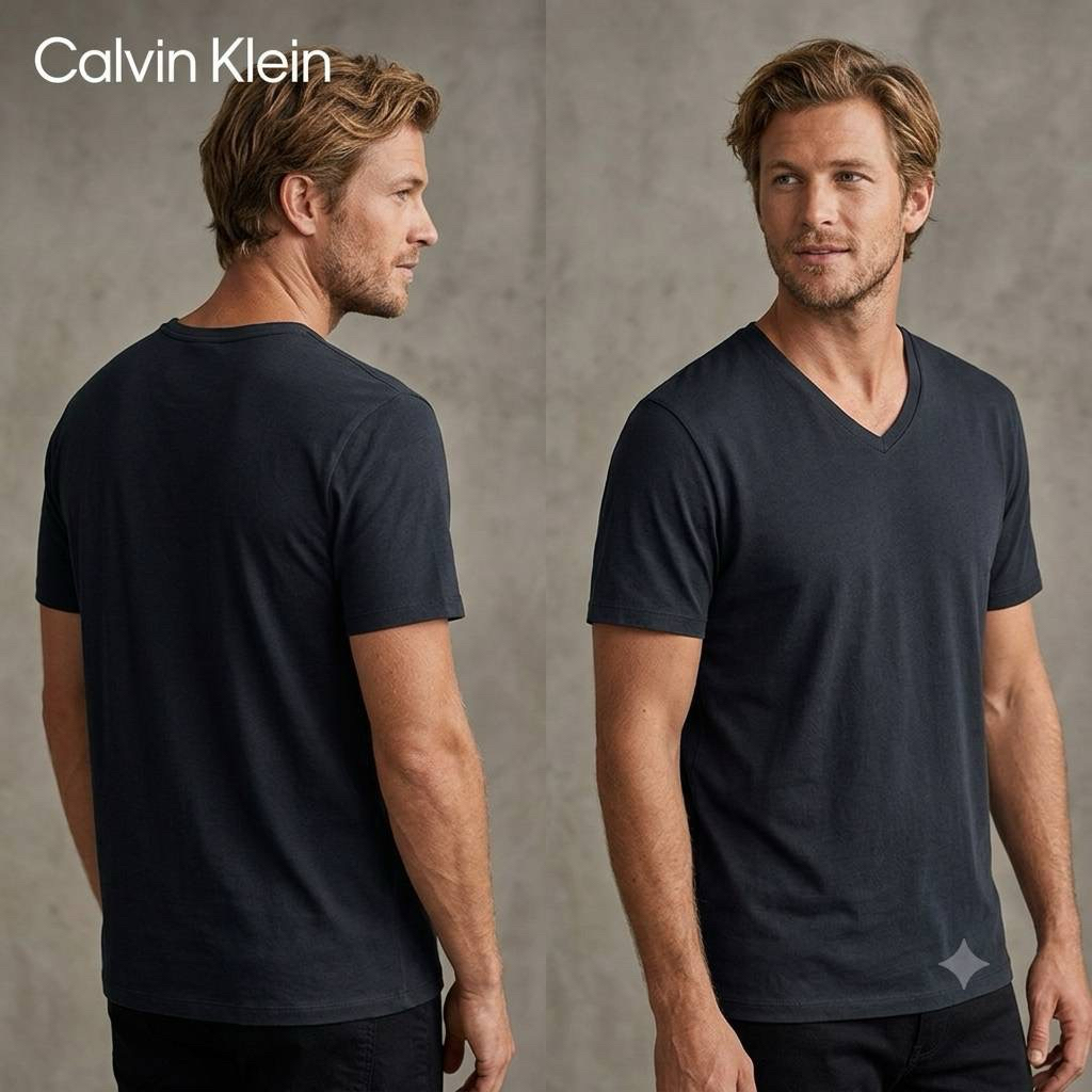 เสื้อยืด Calvin Klein สีดำ (มือสอง)