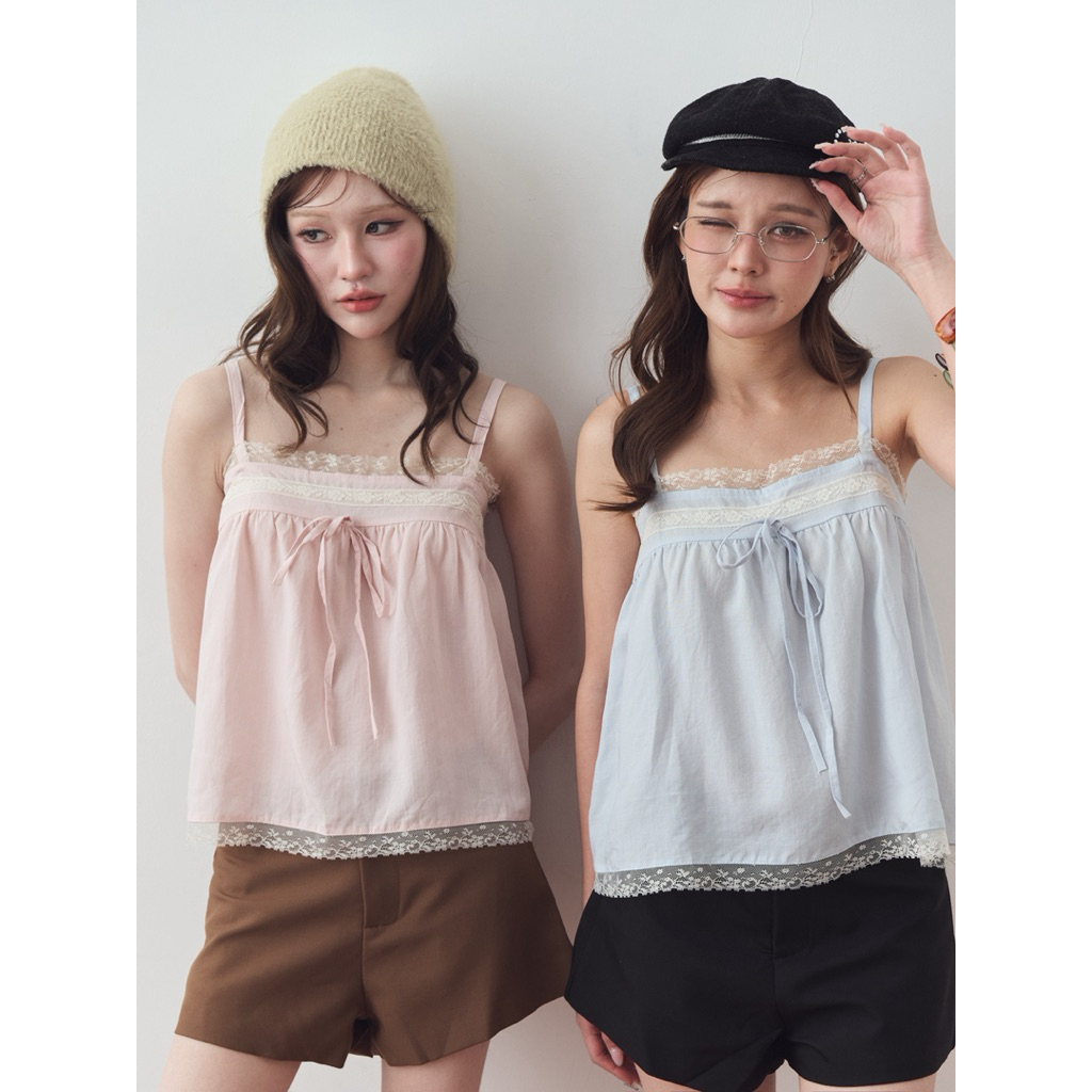 MALISTA - Bunny Top เสื้อสายเดี่ยว ปรับสายได้