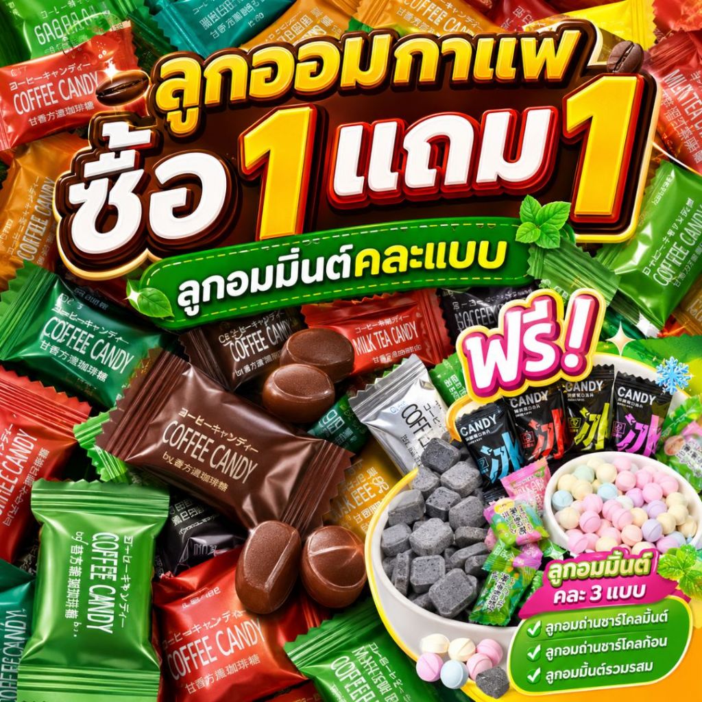 💥สินค้าสำหรับแถม💥 เมื่อสั่งซื้อสินค้าครบขั้นต่ำ ตามเงื่อนไขที่ร้านกำหนด ขนมลูกอม มาร์ชเมลโล่ น้ำผลไม้ อมยิ้ม