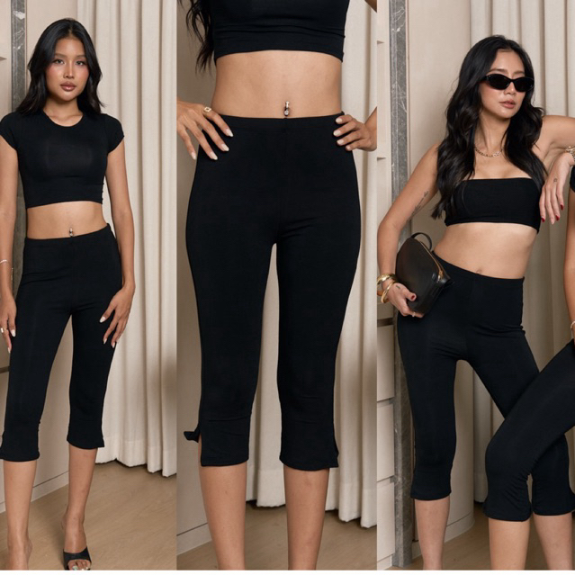 Atipashop - Atipa Capri Pants กางเกงคาปรี ทรงสวย เก็บหุ่น เก็บพุง