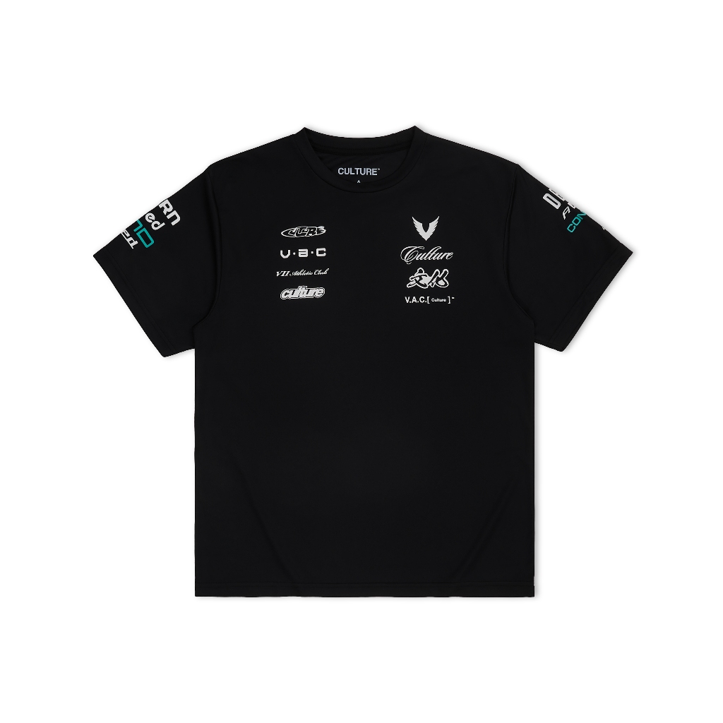 เสื้อวิ่งผ้าบาง แห้งเร็ว | Culture Running Club Pole Position Running Shirt Grid | เสื้อวิ่งคอกลม แขนสั้น ผ้าไม่ซับเหงื่