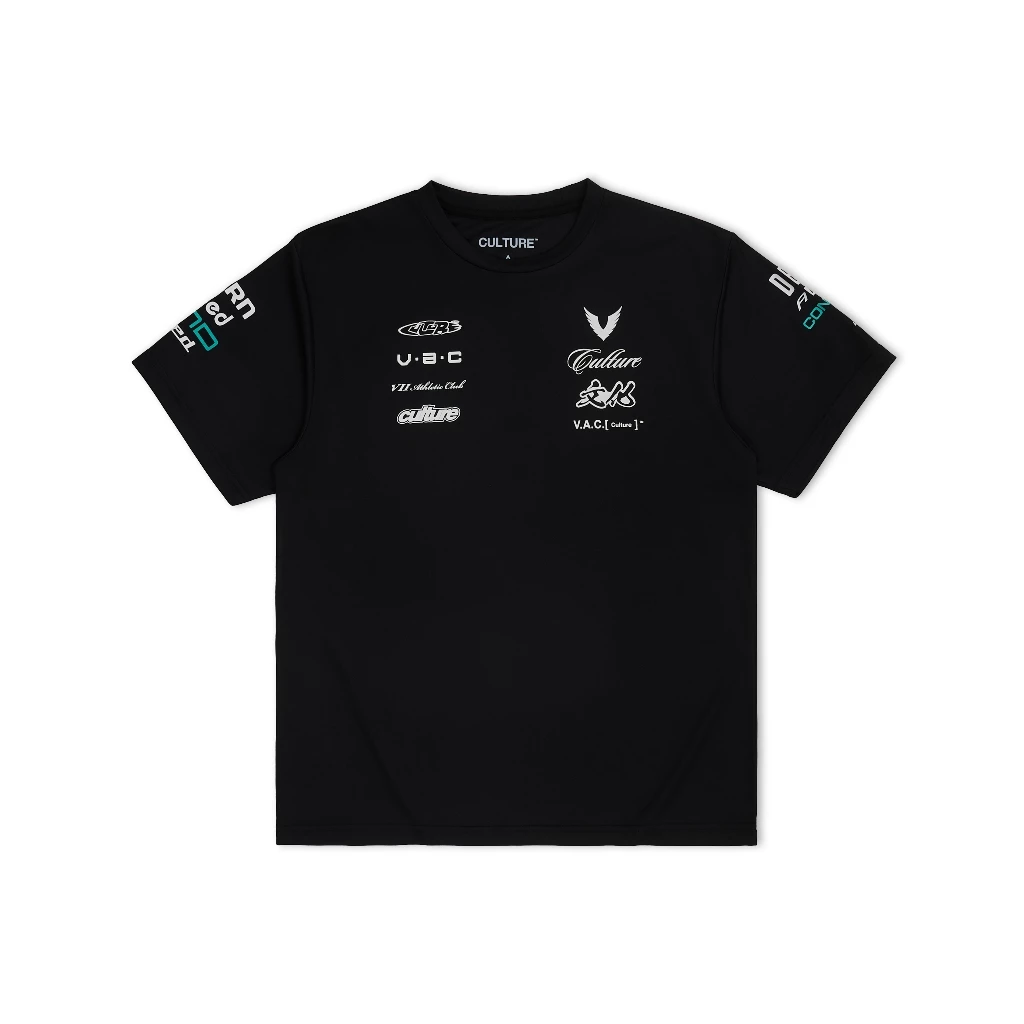 เสื้อวิ่งผ้าบาง แห้งเร็ว | Culture Running Club Pole Position Running Shirt Grid | เสื้อวิ่งคอกลม แขนสั้น ผ้าไม่ซับเหงื่