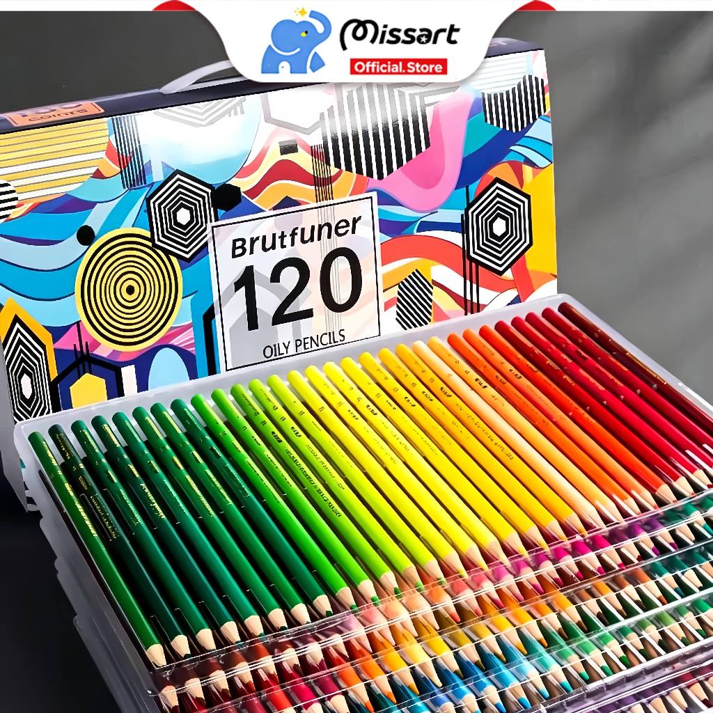 Oily Art ดินสอสีชุดสําหรับสมุดระบายสีสําหรับผู้ใหญ่ศิลปินวาด Sketching Crafting สําหรับผู้เริ่มต้น/ศิลปิน