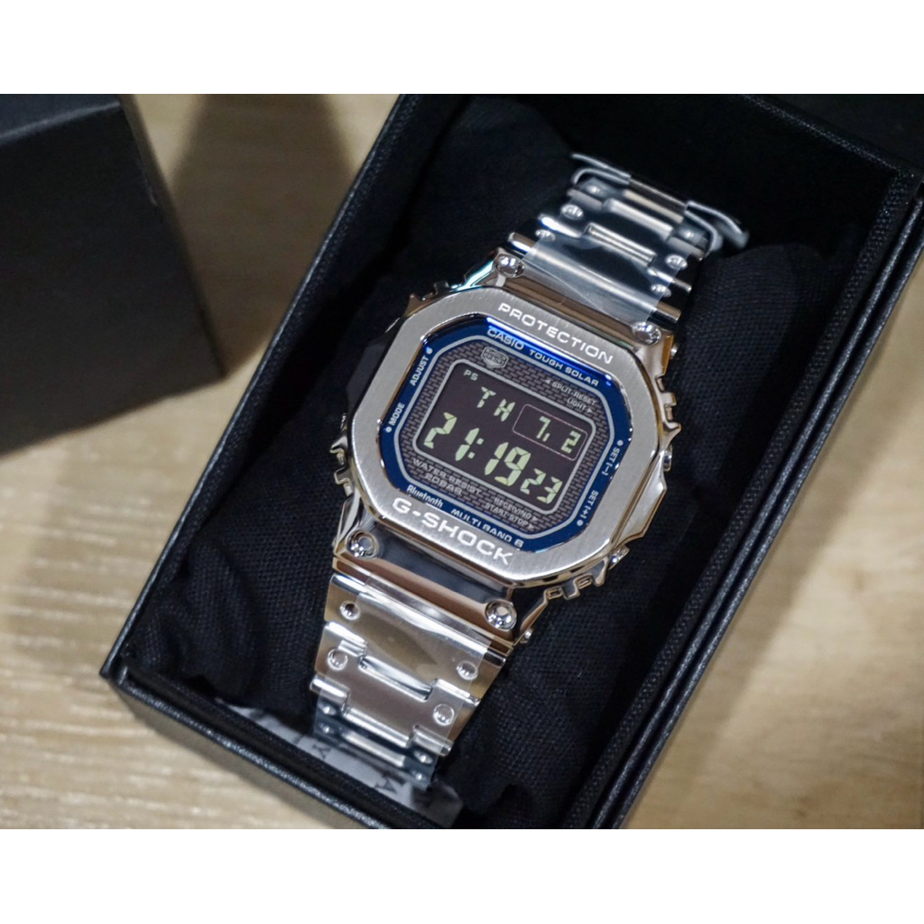 CASIO G-SHOCK [FULL METAL] GMW-B5000D-2, GMW-B5000D-2DR, GMW-B5000D-2JR, GMW-B5000D, GMW-B5000