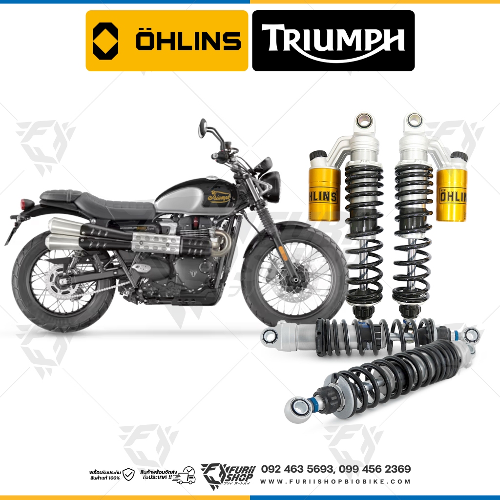 Ohlins TR624 / TR634 For : Triumph Street Scrambler 900 2017-2022