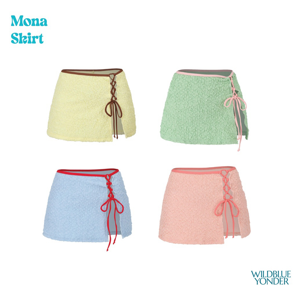 WILDBLUEYONDER - MONA SKIRT กระโปรงว่ายน้ำ
